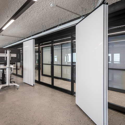 agile panels in a school