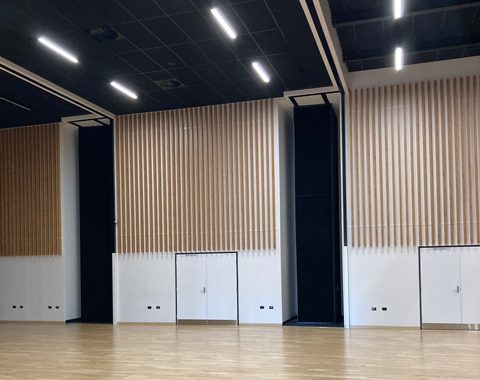 6m tall operable wall